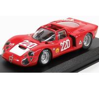 Alfa Romeo 33.2 #220 Accident Targa Florio 1968 Vaccarella / Schutz 1:43 Model
