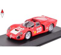 Alfa Romeo 33.2 #220 Accident Targa Florio 1968 Vaccarella / Schutz 1:43 Model