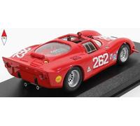 MODELLINO AUTO STATICO BEST ALFA ROMEO 33.2 TARGA FLORIO 1969 VACCARELLA 1/43