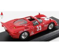 MODELLINO AUTO STATICO ALFA ROMEO 33.2 #33 WINNER 3H RIO DE JANEIRO 1969 1/43