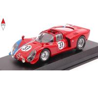 Best Klebstoffe Modellino Auto Alfa Romeo 33.2 N.37 Test Le Mans 1968 Gosselin-Trosch 1:43