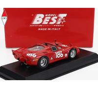MODELLINO AUTO STATICO BEST ALFA ROMEO 33.2 TARGA FLORIO 1968 GIUNTI GALLI 1/43