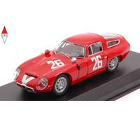 Alfa Romeo Tz1 #26 1000 Km Monza 1965 Pianta / Sala 1:43 Model BEST MODELS