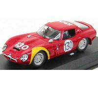 MODELLINO AUTO STATICO BEST MODEL ALFA ROMEO TZ2 TARGA FLORIO 1966 BIANCHI 1/43