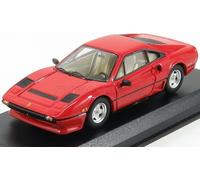 MODELLINO AUTO STATICO DIECAST BEST FERRARI 208 GTB TURBO 1982 ROSSO SCALA 1/43