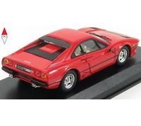 MODELLINO AUTO STATICO DIECAST BEST FERRARI 208 GTB TURBO 1982 ROSSO SCALA 1/43