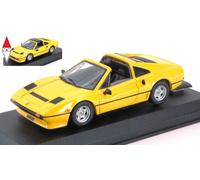 Ferrari 208 Gts Turbo 1983 Yellow 1:43 Model BEST MODELS