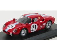 1/43 BEST MODEL FERRARI 250 LM N 21 DAYTONA 1970 CHINETTI - JR YOUNG RED