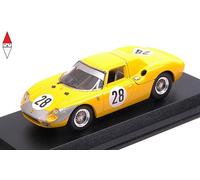 MODELLINO AUTO STATICO BEST MODEL FERRARI 250LM 1000KM PARIGI 1966 GOSSELIN 1/43