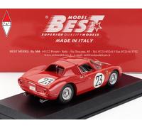 1/43 BEST-MODEL - FERRARI - 250LM 3.3L V12 TEAM EQUIPE NATIONALE BELGE N 9499/2