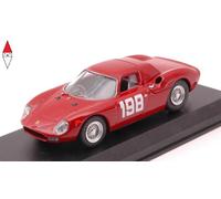 Best Klebstoffe Modellino auto Ferrari 250 LM Coupé #198 Winner Coppa FISA Monza 1966 1:43
