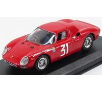 Best Klebstoffe Modellino auto Ferrari 250 LM #31 Vincitore Monza 1964 N. Vaccarella 1:43 Rosso