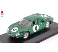 Ferrari 250 Lm #4 2nd Tourist Trophy 1964 David Piper 1:43 Model BEST MODELS