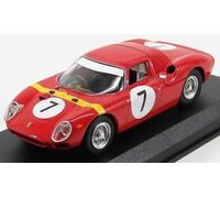 Best Klebstoffe Modellino auto statico Ferrari 250 LM #7 Winner GP Angola Luanda 1964 1/43