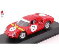 Best Klebstoffe Modellino auto statico Ferrari 250 LM #7 Winner GP Angola Luanda 1964 1/43