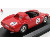 MODELLINO AUTO STATICO BEST FERRARI 250LM SPIDER #2 WINNER INNSBRUCK 1965 1/43