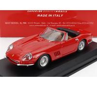 Best Klebstoffe Modellino auto d'epoca Ferrari 275 GTB/4 NART Spider 1967 Rosso 1:43 BE9837
