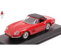 MODELLINO AUTO STATICO BEST FERRARI 275 GTB/4 NART SPIDER CLOSED 1967 ROSSO 1/43
