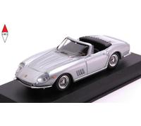 Best Klebstoffe modellino auto Ferrari 275 GTB/4 NART Spyder 1967 Grigio metallizzato 1:43