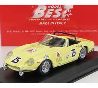 Best Klebstoffe Modellino auto statico diecast Ferrari 275 GTB/4 Spider n.25 Sebring 1967 1:43