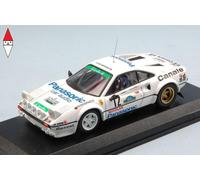 1/43 BEST MODEL FERRARI 308 GTB COUPE N 12 WINNER TARGA FLORIO 1982