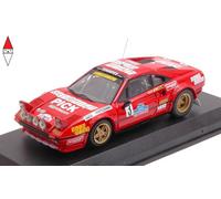 1/43 BEST MODEL FERRARI 308 GTB GR.4 N 3 TARGA FLORIO 1980 ANDRUET - BICHE RED