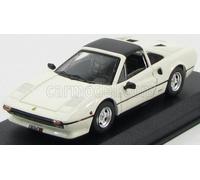 MODELLINO AUTO STATICO DIECAST FERRARI 308 GTS 1978 BIANCO MODELLISMO SCALA 1/43