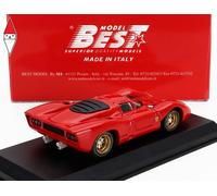1/43 BEST MODEL FERRARI 312P 3.0L V12 COUPE PROVA 1969 RED
