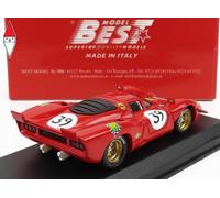 1/43 BEST MODEL FERRARI 312P 3.0L V12 COUPE TEAM N.A.R.T N 39 24h LE MANS 1970