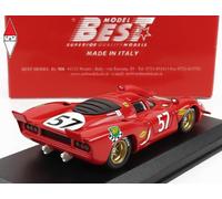 1:43 BEST Ferrari 312P 3.0L V12 #57 24H Le Mans 1970 Parsons Adamowicz BE9290-2
