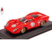 1:43 Best Ferrari 312 P Coupe' Bridgehampton 1969 P. Rodriguez #12 BE9589 Modell