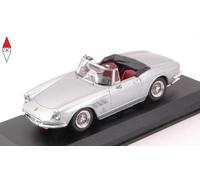 MODELLINO AUTO STATICO BEST MODEL FERRARI 330 GT SP SPIDER 1966 SILVER 1/43