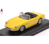 MODELLINO AUTO STATICO BEST MODEL FERRARI 330 GTC SPIDER 1966 GIALLO SCALA 1/43
