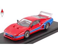 1/43 BEST MODEL FERRARI 512 BB SHILHOUETTE PROVA 1978 RED BLUE
