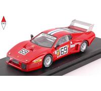 MODELLINO AUTO STATICO BEST MODEL FERRARI 512BB LM #69 DAYTONA 1980 HENN 1/43
