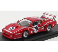 Best Model BT9299 FERRARI 512 BB N.79 ACCIDENT LM 1980 DINI-VIOLATI-MICANGELI 1: