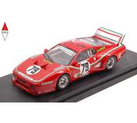 Best Model BT9299 FERRARI 512 BB N.79 ACCIDENT LM 1980 DINI-VIOLATI-MICANGELI 1: