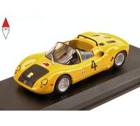 MODELLINO AUTO STATICO BEST FIAT ABARTH 1000SP SPIDER #4 BASSANO 1970 BALDO 1/43