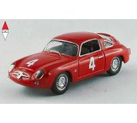Best Klebstoffe Modellino Auto Fiat Abarth 750 #4 GT GP Monza 1963 G. Capra 1:43