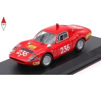 MODELLINO AUTO STATICO BEST FIAT ABARTH OT1300 WINNER TARGA FLORIO 1970 1/43