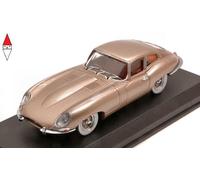 1/43 BEST MODEL JAGUAR E-TYPE COUPE NEW YORK MOTOR SHOW 1961 OPALESCENT BRONZE