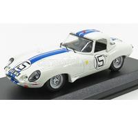 1/43 BEST-MODEL - JAGUAR - E-TYPE LIGHTWEIGHT 3.8L TEAM BRIGGS CUNNINGHAM 9151/2