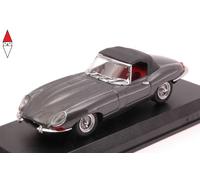 MODELLINO AUTO STATICO BEST JAGUAR E-TYPE SPIDER CLOSED 1962 GRIGIO SCALA 1/43