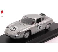 MODELLINO AUTO STATICO BEST MODEL PORSCHE 1600GS ABARTH TARGA FLORIO 1960 1/43