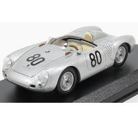 1/43 BEST-MODEL - PORSCHE - 550 RS N 80 TARGA FLORIO 1958 SCARLATTI - BARTH 9751