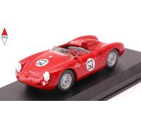 Best Klebstoffe Modellino Auto Statico Porsche 550 RS Spider n.57 Vincitore Paramount Ranch 1957 1:43