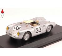 Best Model BT9586 PORSCHE 55O RS N.33 RETIRED LM 1957 LARROUSSE-VON FRANKENBER