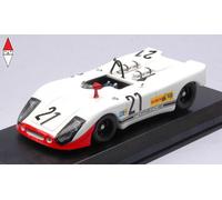 MODELLINO AUTO STATICO BEST PORSCHE 908/2 FLUNDER #21 HOCKENHEIM 1970 SCALA 1/43