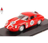 Porsche Abarth #28 12th 2nd Classified 1000 Km Nurburgring 1963 Krunis 1:43