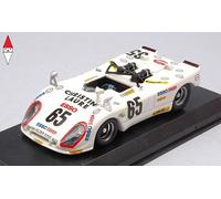 MODELLINO AUTO STATICO BEST MODEL PORSCHE FLUNDER #65 LE MANS 1974 POIROT 1/43